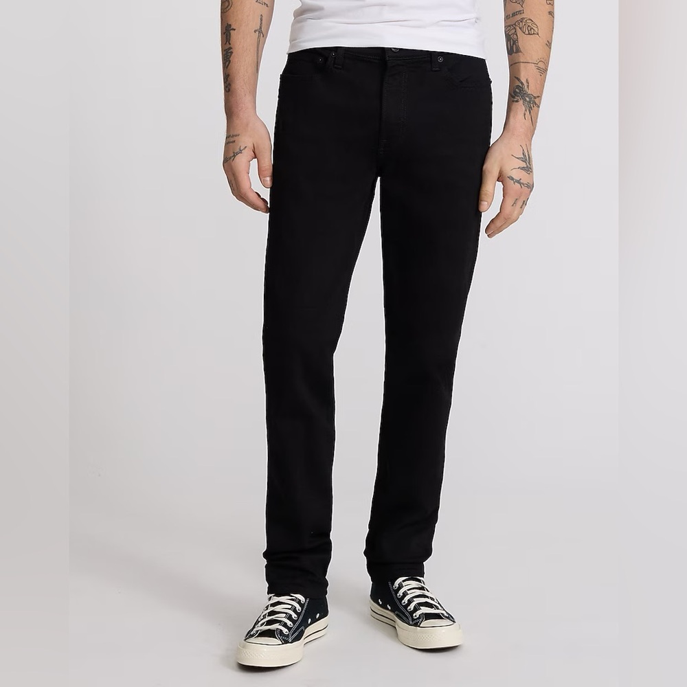 Express Men's Slim Black Hyper Stretch Jeans